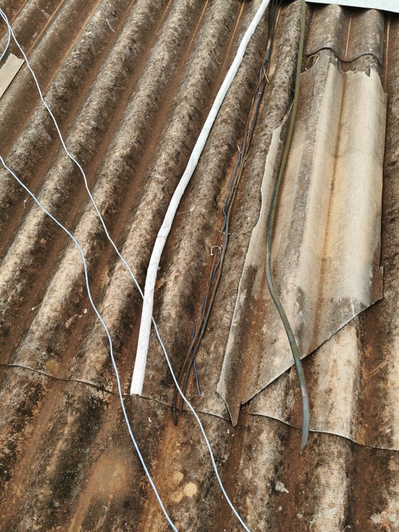 Telhado Antes da Obra Telhado Antes da Obra