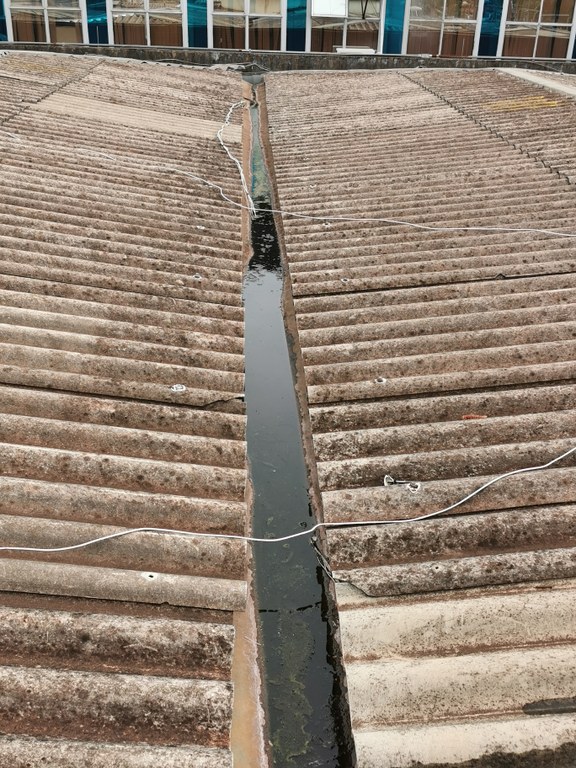 Telhado Antes da Obra Telhado Antes da Obra