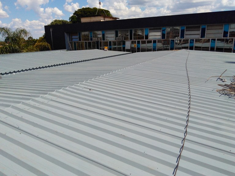Finalização da Segunda Parte do Telhado