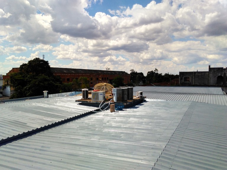 Finalização da Segunda Parte do Telhado