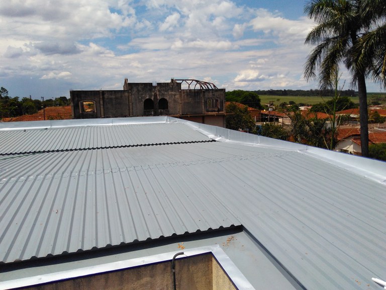 Instalação dos Rufos