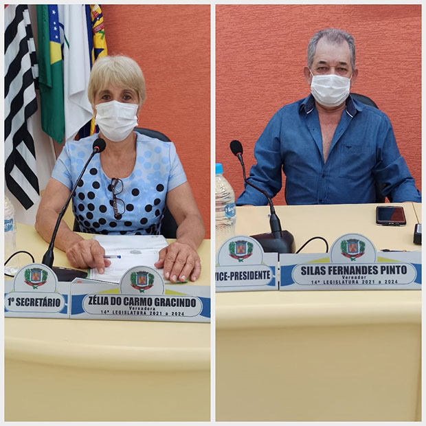 Vereadores Zélia Protetora dos animais e Silas da Sadia Vereadores Zélia Protetora dos animais e Silas da Sadia